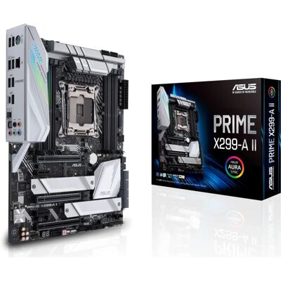 Tarjeta madre ASUS Prime X299-A II - Gris - Soporta la serie Core X - ATX Tarjeta madre ASUS Prime X299-A II - Gris - Soporta la serie Core X - ATX
