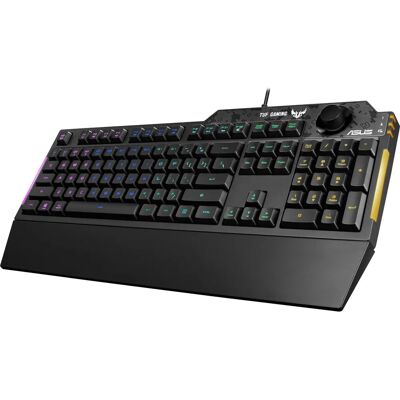 ASUS TUF Gaming K1 - Mechaniczna klawiatura RGB - Czarna ASUS TUF Gaming K1 - Mechaniczna klawiatura RGB - Czarna