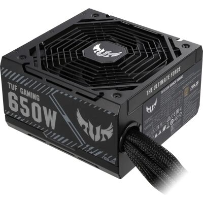 ASUS TUF-GAMING-650B Tápegység - 650W - Fekete ASUS TUF-GAMING-650B Tápegység - 650W - Fekete