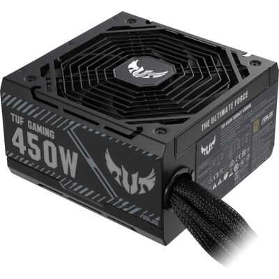 ASUS TUF-GAMING-450B Alimentatore - 450W, 80 Plus Bronze, Nero ASUS TUF-GAMING-450B Alimentatore - 450W, 80 Plus Bronze, Nero