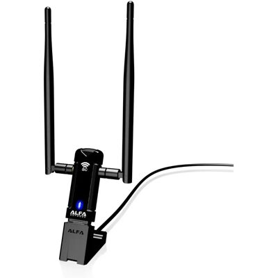 Adaptateur USB sans fil double bande ALFA NETWORK AWUS036AC - Longue portée Adaptateur USB sans fil double bande ALFA NETWORK AWUS036AC - Longue portée