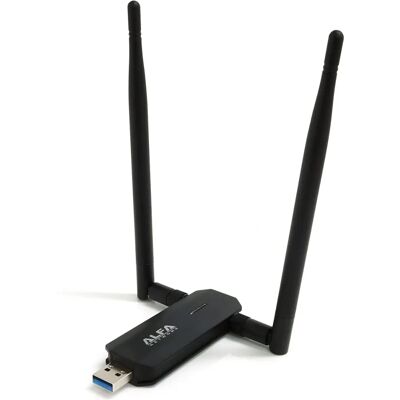 Alfa Network Alfa USB Adapter AWUS036AX - Dualband WiFi 6 1200 Mbps Alfa Network Alfa USB Adapter AWUS036AX - Dualband WiFi 6 1200 Mbps