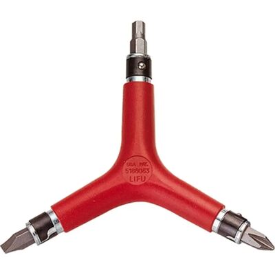 IceToolz Y-set 6-in-1 met bits 3x4mm en 5x6mm - Multi-gereedschap IceToolz Y-set 6-in-1 met bits 3x4mm en 5x6mm - Multi-gereedschap