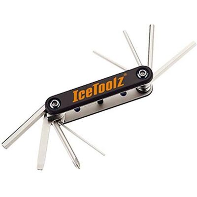 IceToolz PB0104A Bike Tool Kit - 8 Pcs - Blue IceToolz PB0104A Bike Tool Kit - 8 Pcs - Blue