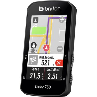 Bryton Rider 750T GPS Cycling Computer - Black - Cadence & Heart Rate Bundle Bryton Rider 750T GPS Cycling Computer - Black - Cadence & Heart Rate Bundle