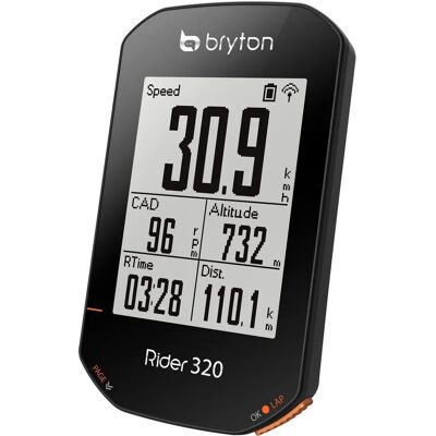 Bryton Rider 320T GPS Cycle Computer Bundle - Black - Cadence & HR Sensors Bryton Rider 320T GPS Cycle Computer Bundle - Black - Cadence & HR Sensors