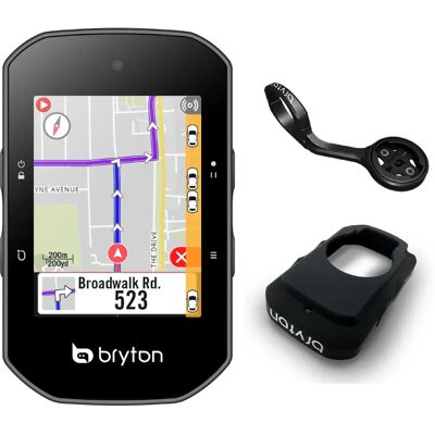 Bryton Rider S500 E GPS Sykkelcomputer - Svart - Sykkelutstyr Bryton Rider S500 E GPS Sykkelcomputer - Svart - Sykkelutstyr