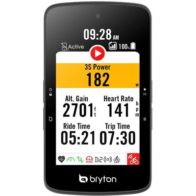 Bryton Rider S800T GPS Cycling Computer - Black - Includes HRM, Sensors Bryton Rider S800T GPS Cycling Computer - Black - Includes HRM, Sensors
