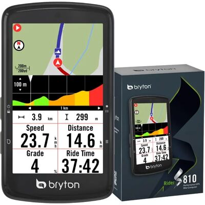 Bryton Rider S810 E GPS Compteur de Vélo - Navigation GPS Bryton Rider S810 E GPS Compteur de Vélo - Navigation GPS