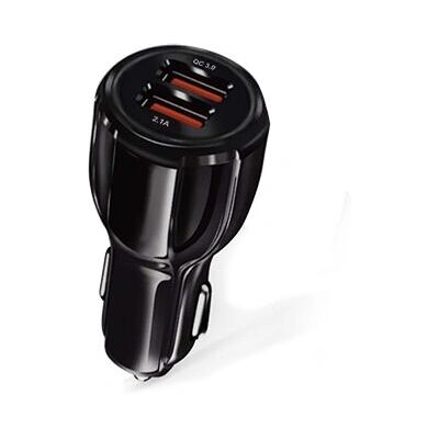 Chargeur USB Vakoss - Double Quick Charge 3.0 - Noir - Publicité Chargeur USB Vakoss - Double Quick Charge 3.0 - Noir - Publicité