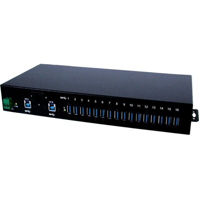 EXSYS EX-1116HMVS Industrie-USB-Hub - 16 Ports EXSYS EX-1116HMVS Industrie-USB-Hub - 16 Ports