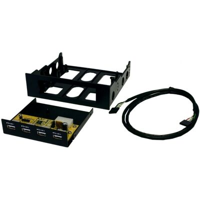 EXSYS Ex 1174 Hub USB - 4 Puertos - Negro EXSYS Ex 1174 Hub USB - 4 Puertos - Negro