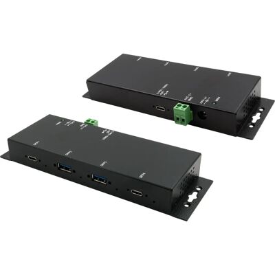 EXSYS EX-1234HMVS USB Hub 4 Ports Schwarz EXSYS EX-1234HMVS USB Hub 4 Ports Schwarz