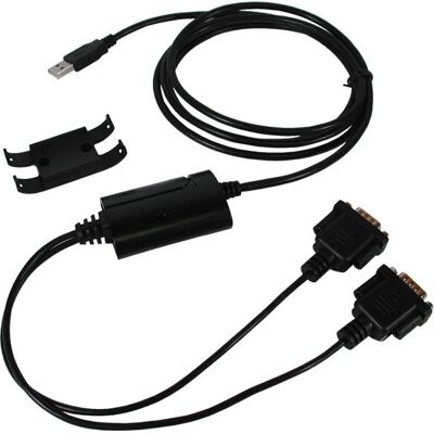 Exsys EX-1322 USB-zu RS-232 Seriell Adapter - 2 Anschlüsse Exsys EX-1322 USB-zu RS-232 Seriell Adapter - 2 Anschlüsse