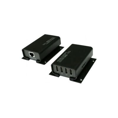 EXSYS EX-1444 Netzwerk-Extender - Unterstützt USB 2.0, 100m, Schwarz EXSYS EX-1444 Netzwerk-Extender - Unterstützt USB 2.0, 100m, Schwarz
