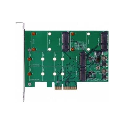 EXSYS Ex-3649 - RAID-Controller - PCIe x2 - mSATA, M.2 EXSYS Ex-3649 - RAID-Controller - PCIe x2 - mSATA, M.2