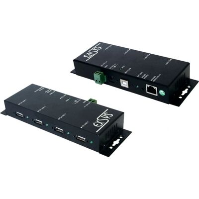 Servidor de Dispositivos USB en Red Exsys EX-6002 - 4 Puertos - Ethernet, USB 2.0 Servidor de Dispositivos USB en Red Exsys EX-6002 - 4 Puertos - Ethernet, USB 2.0