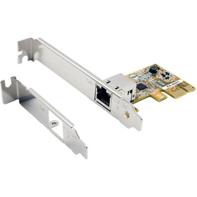 EXSYS RTL8125B 2,5 Gbps PCIe Netzwerkkarte - Low Profile EXSYS RTL8125B 2,5 Gbps PCIe Netzwerkkarte - Low Profile