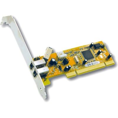 Exsys 3-Port FireWire PCI-Karte - Schnelle Datenübertragung Exsys 3-Port FireWire PCI-Karte - Schnelle Datenübertragung