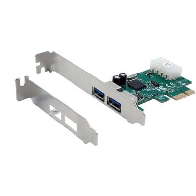 EXSYS EX-11042 PCIe USB 3.2 Karte - 2 Ports - Grün EXSYS EX-11042 PCIe USB 3.2 Karte - 2 Ports - Grün