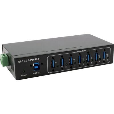 EXSYS EX-11227HMVS USB-Hub 7 Ports - USB 3.2 Gen 1 EXSYS EX-11227HMVS USB-Hub 7 Ports - USB 3.2 Gen 1