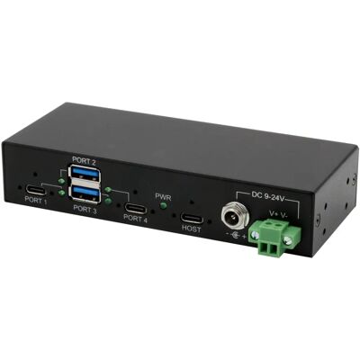 EXSYS EX-11295HMS USB 3.2 Gen 2 Fekete EXSYS EX-11295HMS USB 3.2 Gen 2 Fekete