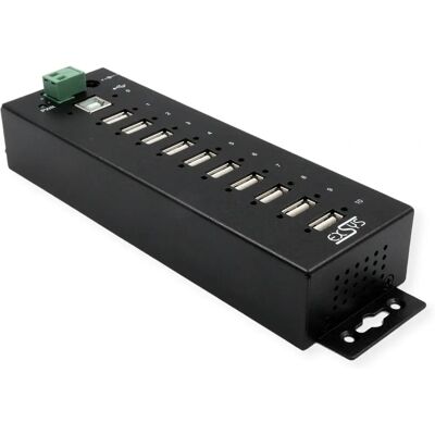EXSYS Ipari USB 2.0 Hub 10-Port EXSYS Ipari USB 2.0 Hub 10-Port