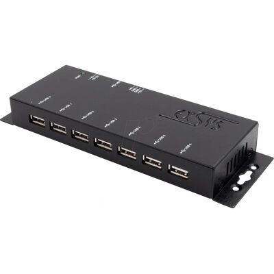 EXSYS - EX-1177-2 - Carcasa metálica - 7-Port USB 2.0 - USB Hub EXSYS - EX-1177-2 - Carcasa metálica - 7-Port USB 2.0 - USB Hub