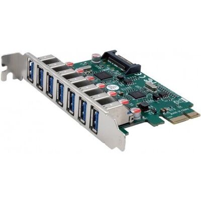 EXSYS EX-11088-2 Schnittstellenkarte - 7 USB 3.2 Gen 1 Ports - Vollhöhe EXSYS EX-11088-2 Schnittstellenkarte - 7 USB 3.2 Gen 1 Ports - Vollhöhe