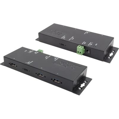 EXSYS EX-1190HMVS-PD USB 3.2 Gen 1 Typ-A Schwarz - USB-Hub EXSYS EX-1190HMVS-PD USB 3.2 Gen 1 Typ-A Schwarz - USB-Hub