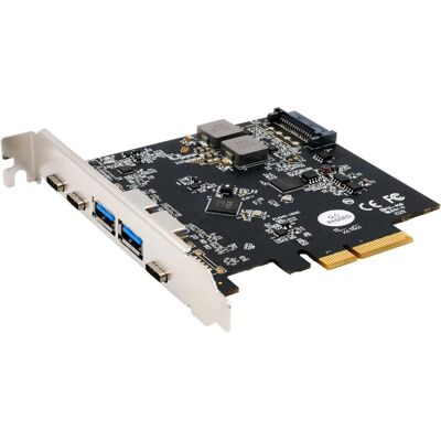 EXSYS EX-12007 USB 3.2 Gen 2 PCIe Karte mit 5 Ports - Schnittstellenkarte EXSYS EX-12007 USB 3.2 Gen 2 PCIe Karte mit 5 Ports - Schnittstellenkarte