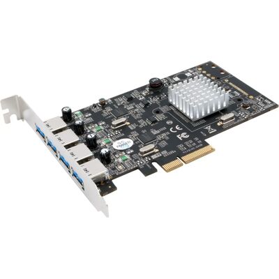 Tarjeta de interfaz PCIe USB 3.2 Gen 2 EXSYS Ex-12004-2 - Negro Tarjeta de interfaz PCIe USB 3.2 Gen 2 EXSYS Ex-12004-2 - Negro