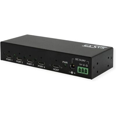 EXSYS - EX-12294HMS - USB-C - 4-Port - hub USB - Publicité EXSYS - EX-12294HMS - USB-C - 4-Port - hub USB - Publicité