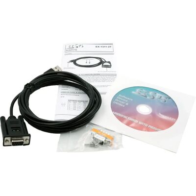 EXSYS EX-1311-2T USB zu RS-232 Kabel -40°C bis +85°C EXSYS EX-1311-2T USB zu RS-232 Kabel -40°C bis +85°C