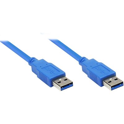 EXSYS EX-K1610-2 USB Kabel - USB 3.2 Gen 1, 2m, Blau EXSYS EX-K1610-2 USB Kabel - USB 3.2 Gen 1, 2m, Blau