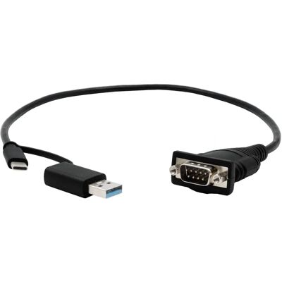 EXSYS EX-23001 Seriellkabel - Schwarz - 0,5 m - USB Typ-A/USB Typ-C EXSYS EX-23001 Seriellkabel - Schwarz - 0,5 m - USB Typ-A/USB Typ-C
