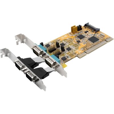 EXSYS EX-42034 Orange PCI Serial Interface - RS-232/422/485 EXSYS EX-42034 Orange PCI Serial Interface - RS-232/422/485