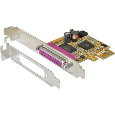 EXSYS EX-44001 - Parallel Adapter - PCIe Low Profile - IEEE 1284 EXSYS EX-44001 - Parallel Adapter - PCIe Low Profile - IEEE 1284
