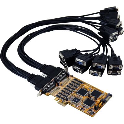 Tarjeta de interfaz PCIe RS-232 EXSYS EX-44016-2 - Alto Rendimiento Tarjeta de interfaz PCIe RS-232 EXSYS EX-44016-2 - Alto Rendimiento