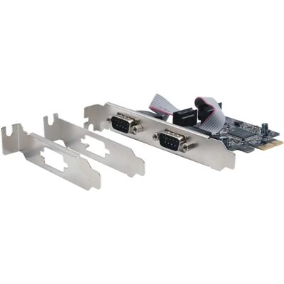 EXSYS EX-46012 PCIe Serielle Schnittstellenkarte - 2 RS-232 Ports EXSYS EX-46012 PCIe Serielle Schnittstellenkarte - 2 RS-232 Ports