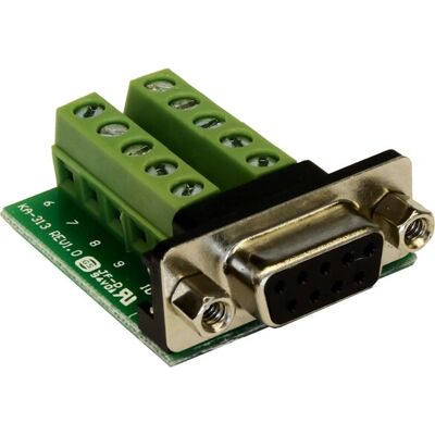 EXSYS EX-49005 Adattatore cavo - 9p D-SUB, 10p, Verde, Argento EXSYS EX-49005 Adattatore cavo - 9p D-SUB, 10p, Verde, Argento