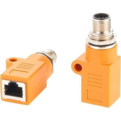 EXSYS EX-49500 - M12 A-cod RJ45 Netzwerkadapter - Orange EXSYS EX-49500 - M12 A-cod RJ45 Netzwerkadapter - Orange