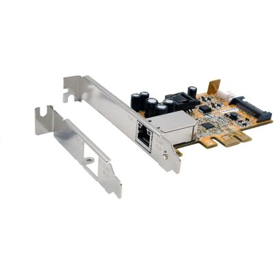 EXSYS EX-6081PoE 2,5G PCIe Netzwerkkarte - PoE-Unterstützung EXSYS EX-6081PoE 2,5G PCIe Netzwerkkarte - PoE-Unterstützung
