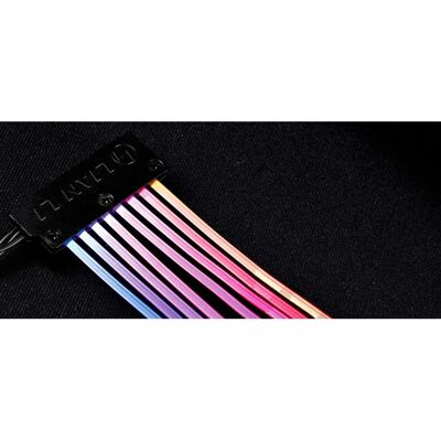 Lian Li Strimer 8-Pin RGB PCIe VGA Stromkabel - 300mm Lian Li Strimer 8-Pin RGB PCIe VGA Stromkabel - 300mm