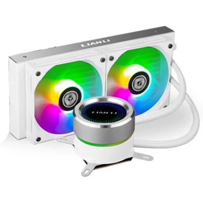 Lian Li Galahad AIO 240 Weiß Flüssigkeitskühler - Komplettsystem Lian Li Galahad AIO 240 Weiß Flüssigkeitskühler - Komplettsystem