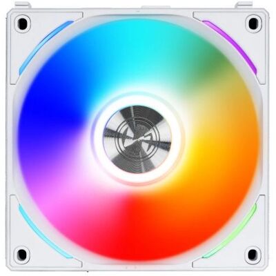 Lian Li Uni Fan AL120 Vit PC-chassi 3-pack Lian Li Uni Fan AL120 Vit PC-chassi 3-pack