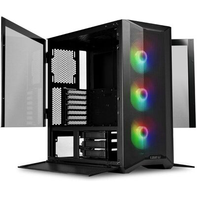 Lian Li Lancool II Mesh RGB Midi Tower Schwarz - PC-Gehäuse Lian Li Lancool II Mesh RGB Midi Tower Schwarz - PC-Gehäuse