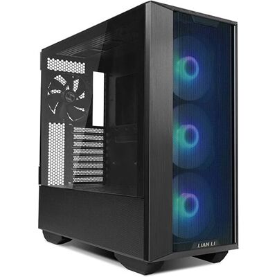Lian Li Lancool III RGB Średniej Wielkości Obudowa do Gier - Czarna Lian Li Lancool III RGB Średniej Wielkości Obudowa do Gier - Czarna