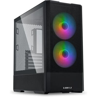 Lian Li Lancool 207 PC-Case - Micro-ATX, Sort, Understøtter ATX & Radiator Lian Li Lancool 207 PC-Case - Micro-ATX, Sort, Understøtter ATX & Radiator