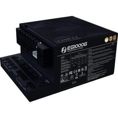 Lian Li EG1000G Zasilacz - 1000W, Czarny, Modułowy, ATX 3.1 Lian Li EG1000G Zasilacz - 1000W, Czarny, Modułowy, ATX 3.1